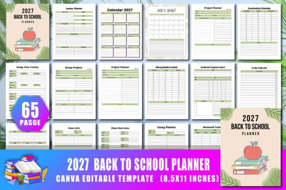 2027 Back to School Planner for Every Learner