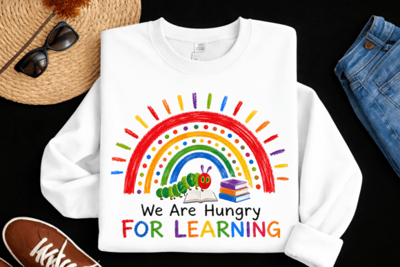 Back to School Hungry for Learning PNG
