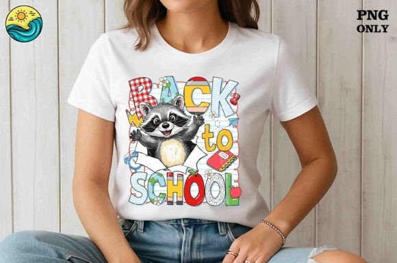 Back to School Raccoon PNG: The Ultimate Design for a Cheerful Academic Year