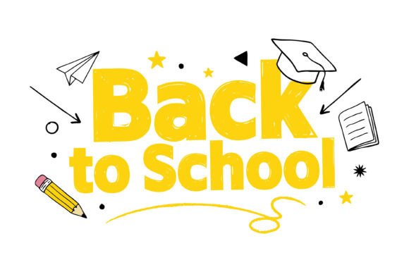 Back to School Yellow Typography SVG: A Vibrant Tool for Creative Projects