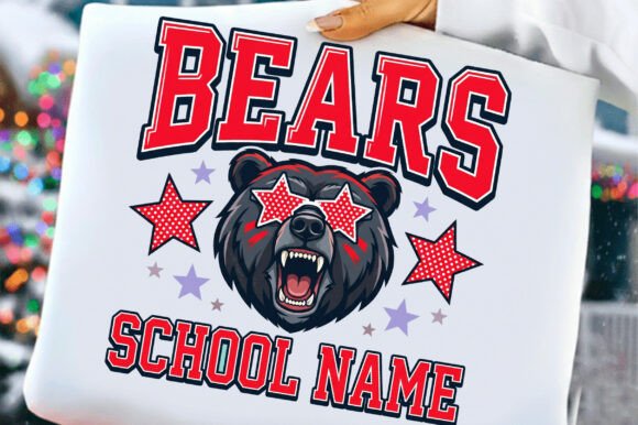 BEARS Back to School PNG for Creative Projects
