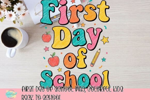 First Day of School PNG, Colorful Kids Back to School: A Practical Design Asset Review