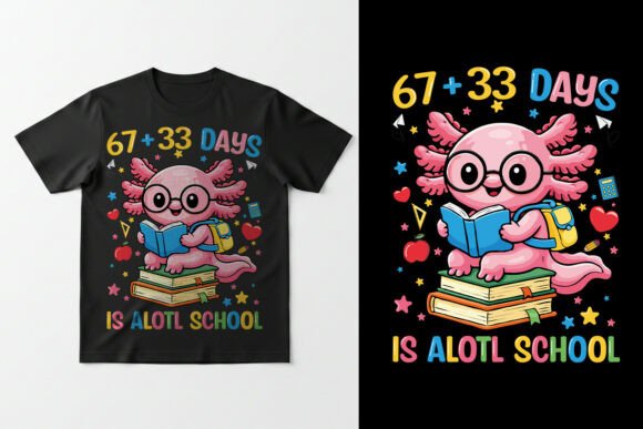Funny Axolotl Back to School Math Pun: A Creative Design for POD Sellers