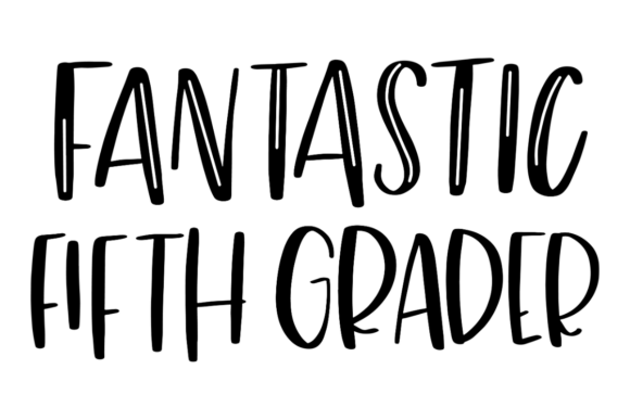 Unleash Creativity with the Fantastic Fifth Grader, Back to School Design